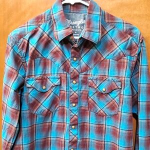 Wrangler Retro Premium Western Cowboy Shirt
